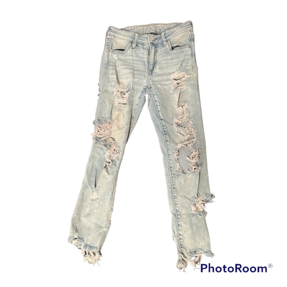 American eagle distressed next level jeans